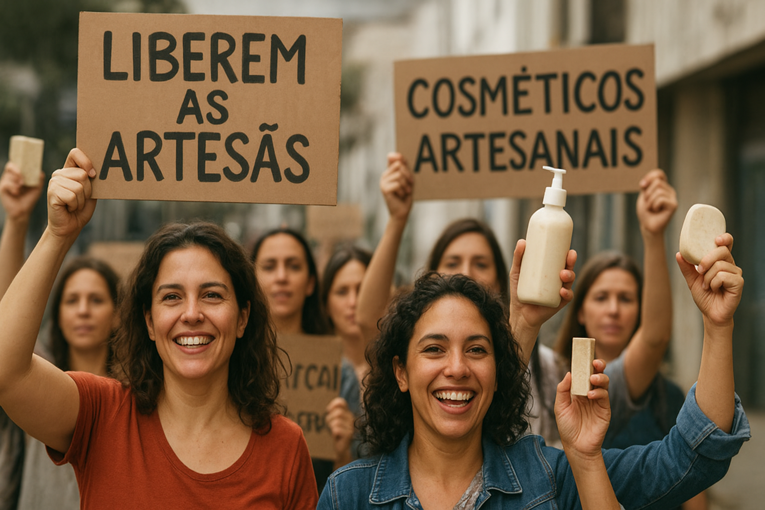PASSEATA VIRTUAL PELA COSMÉTICA ARTESANAL